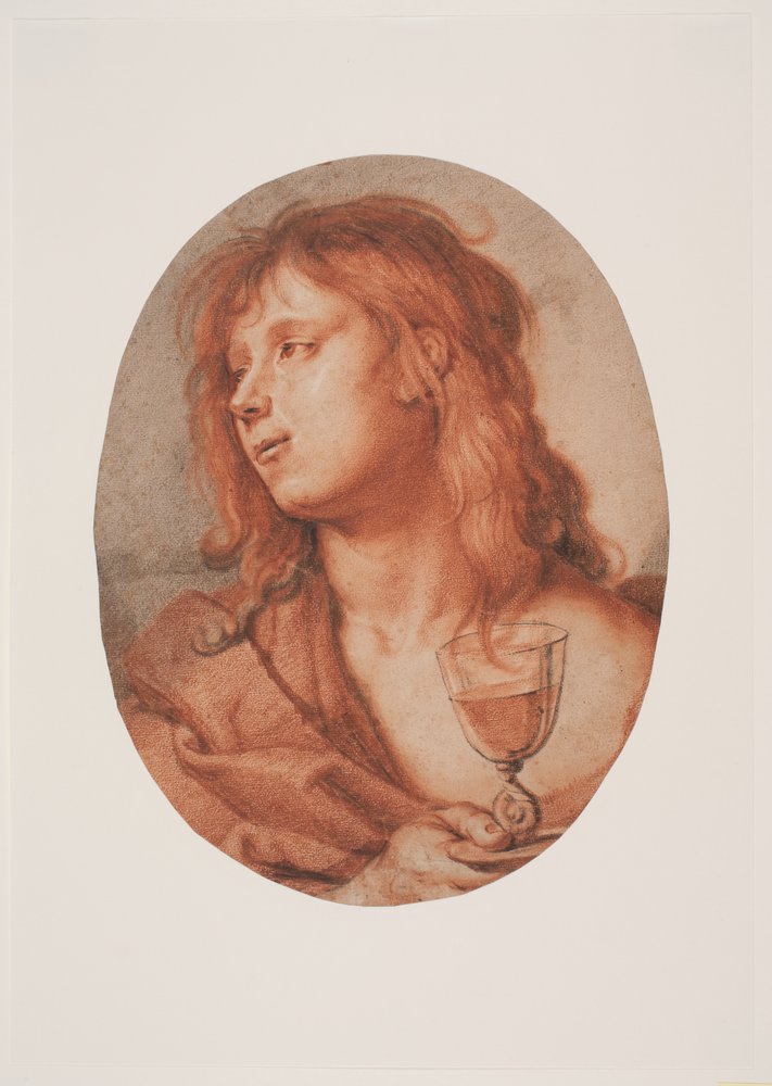 Apostlarna Johannes av Karel van III Mander