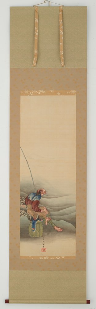 Fiskare, Edo-perioden, 1849. av Katsushika Hokusai