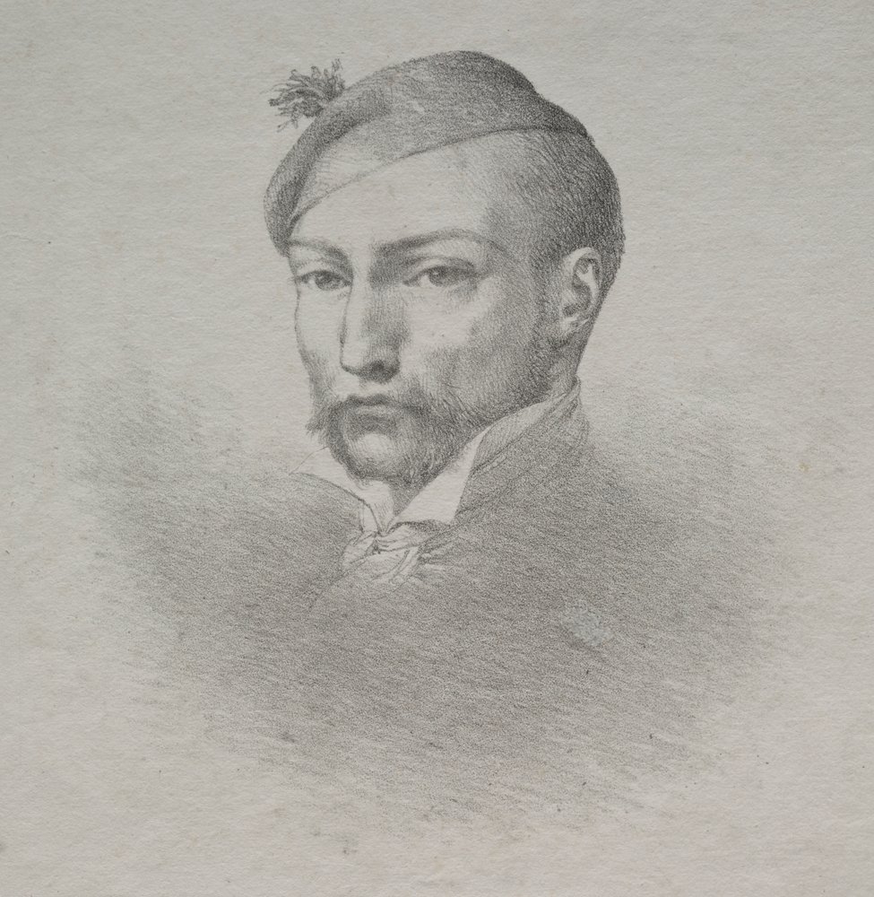 Théodore Géricault av Léon Cogniet
