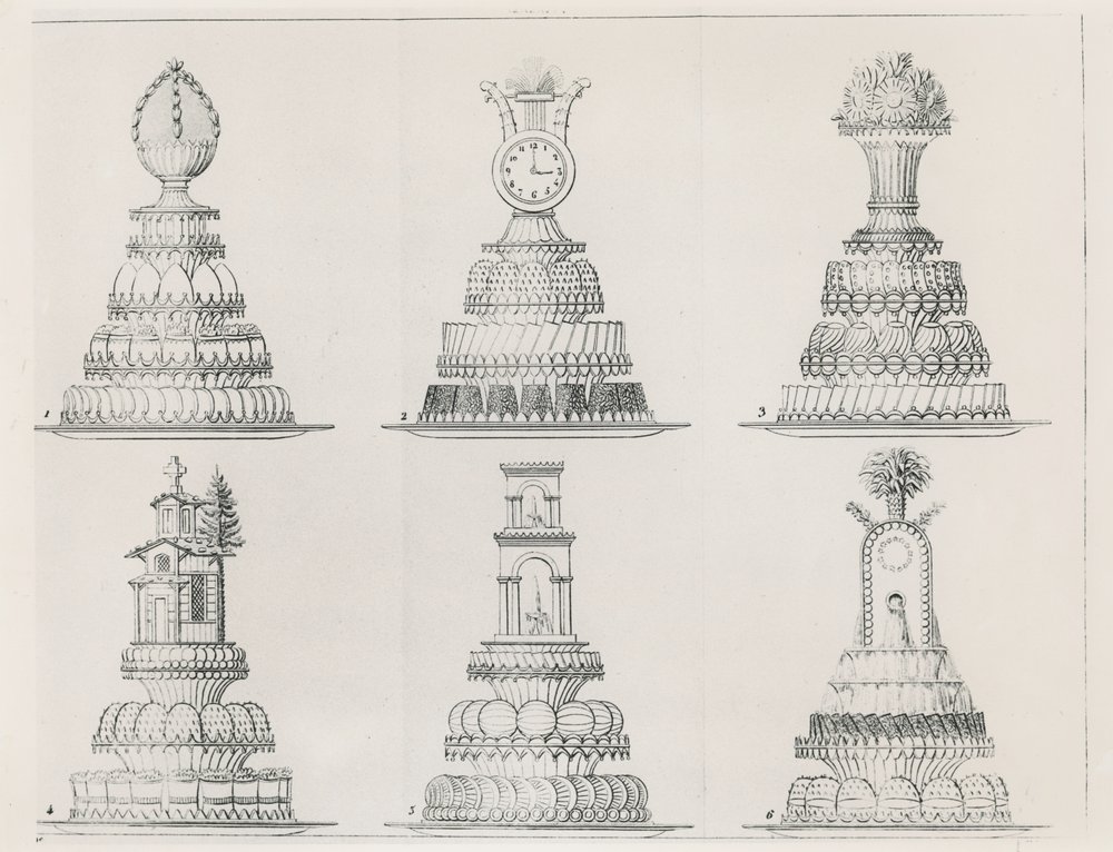 Mönster av Antoine Carême av Marie Antoine Careme