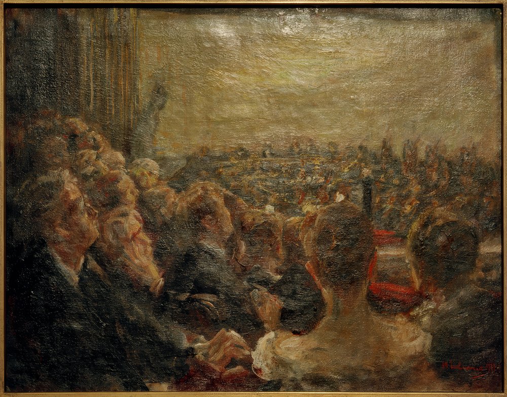 M.Liebermann, Konsert på operahuset av Max Liebermann