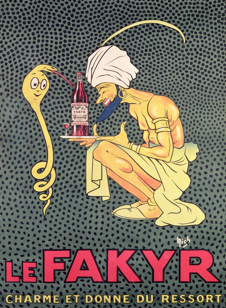 The Fakyr: charmör och andegivare, reklam för 