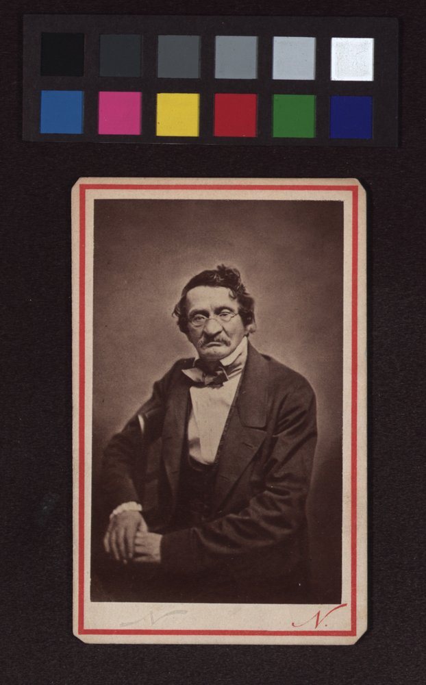 Moritz Gottlieb Saphir (1795-1858), författare, journalist, satiriker av Nadar