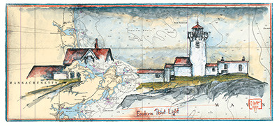 Eastern Point-fyren av Ole West