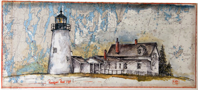 Pemaquid Point av Ole West