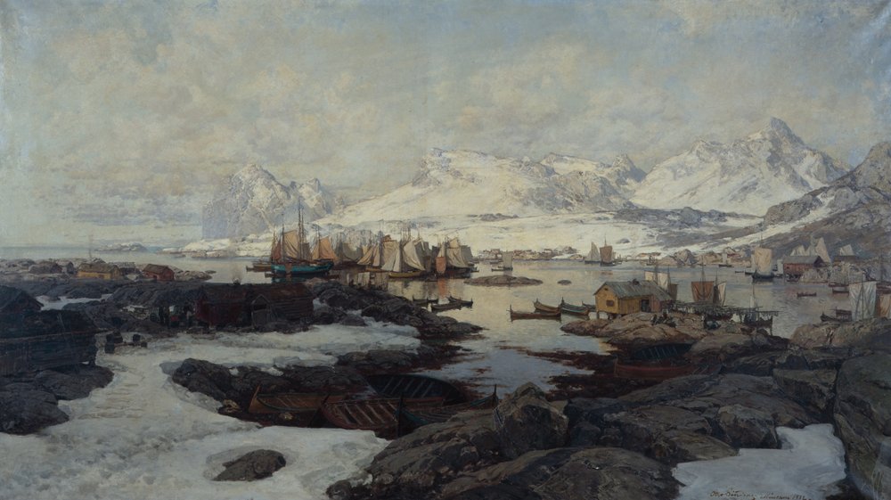 Från Svolvær av Otto Ludvig Sinding