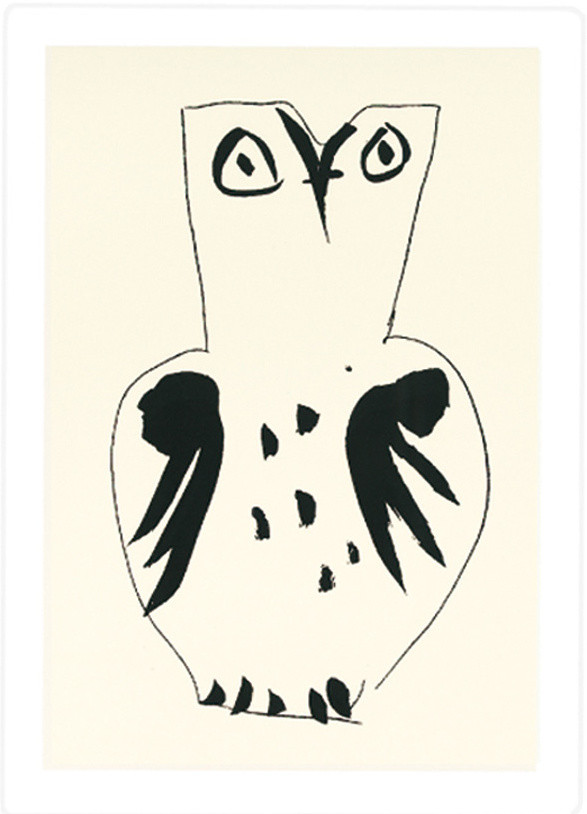 Uggla av Pablo Picasso