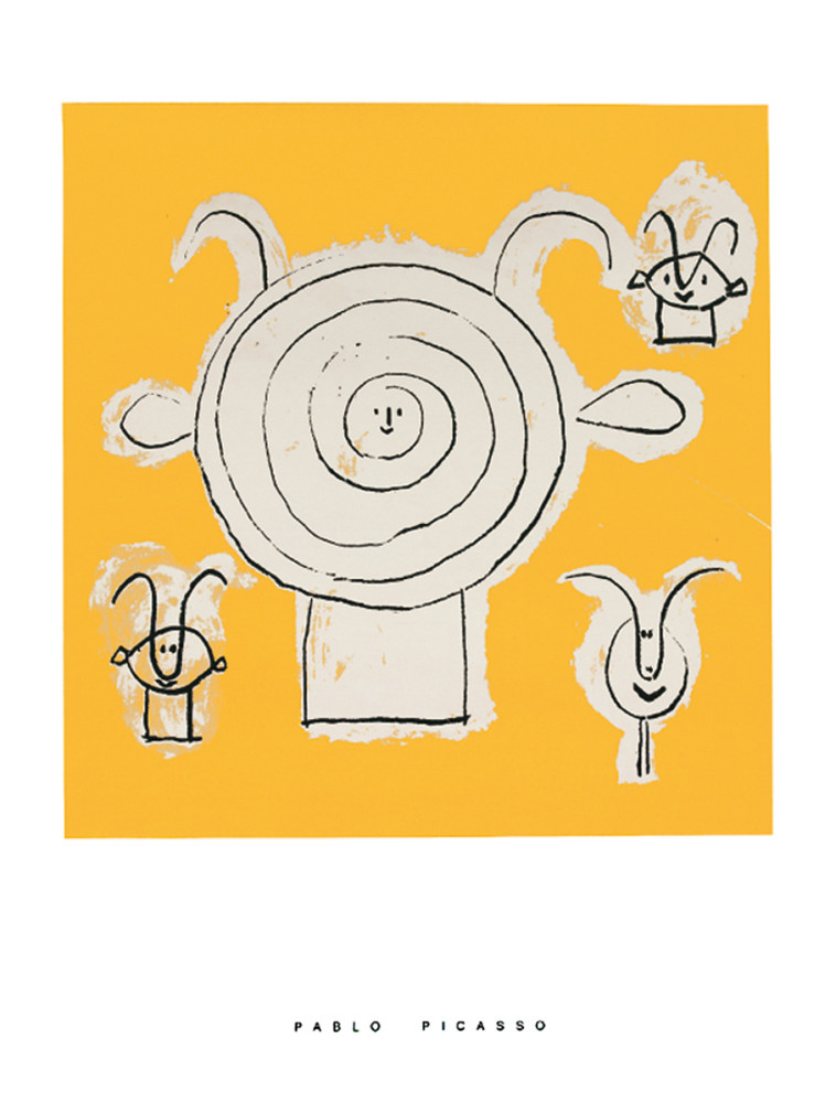En fauns huvud av Pablo Picasso