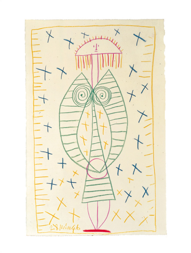Stående kvinna (Ki. 2) av Pablo Picasso