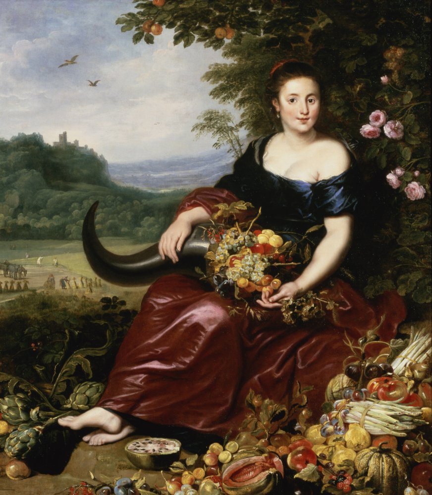 Allegory of Earth (par 82417) av Paul De Vos
