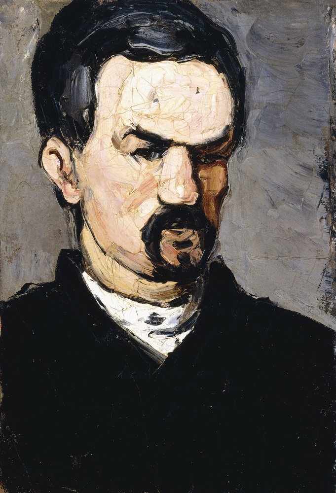 Farbror Dominique, ca 1866 av Paul Cézanne