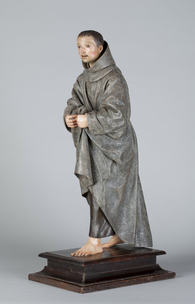 San Diego of Alcala, ca 1665-70 (polykromt trä) av Pedro de Mena