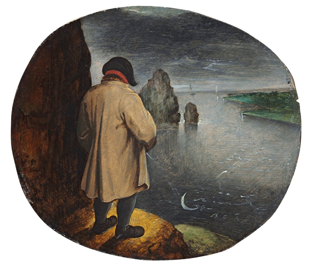 Att pissa på månen av Pieter Brueghel the Younger