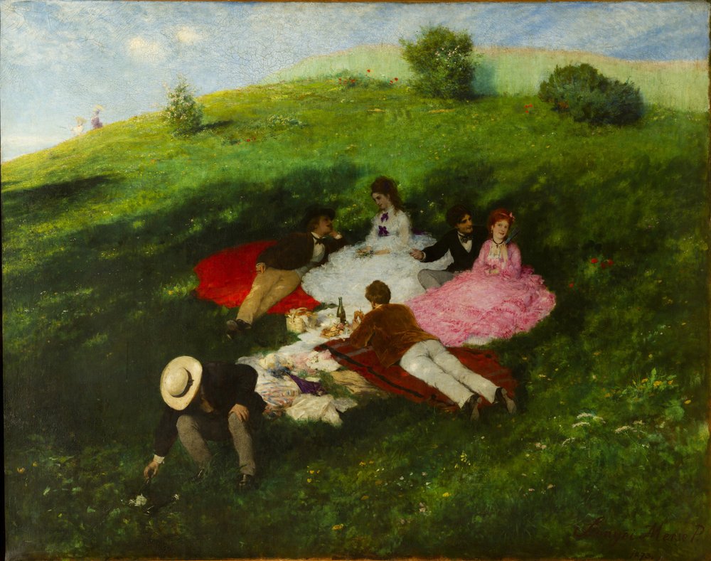 Picknick i maj av Pál Szinyei Merse