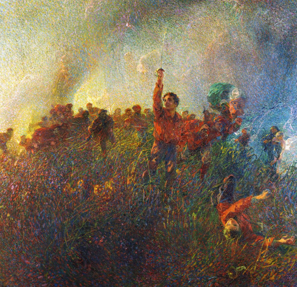Argonnes röda avantgarde av Plinio Nomellini