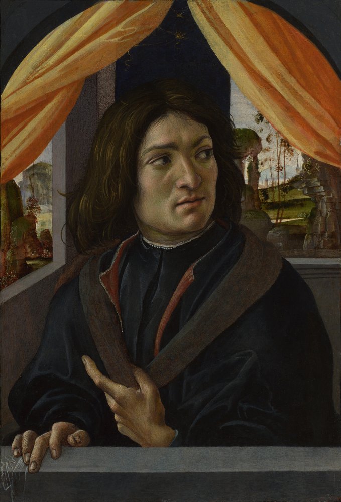 Porträtt av en man, ca. 1500 av Raffaellino del Garbo