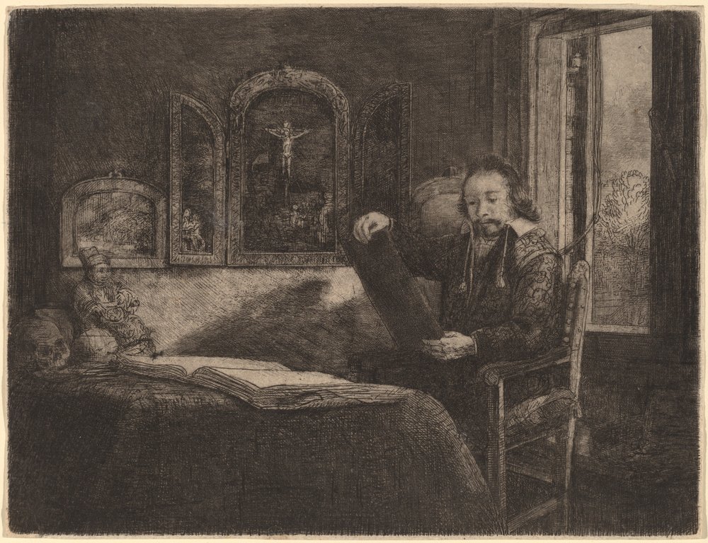 Abraham fransk av Rembrandt van Rijn
