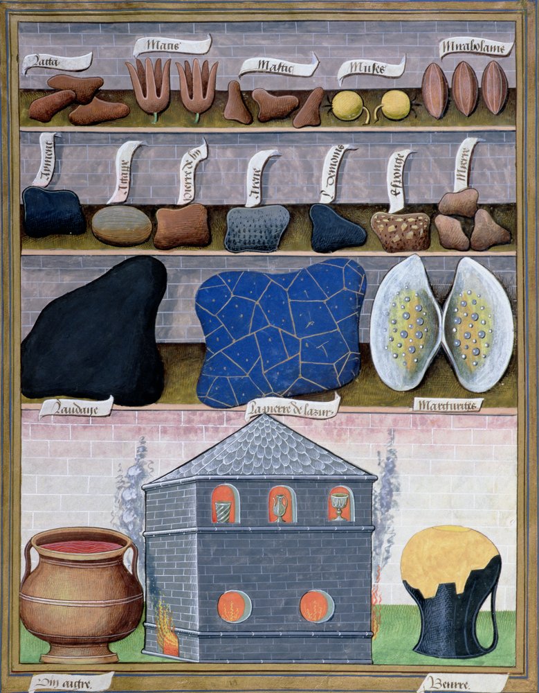 Illustration från Mattheaus Platearius