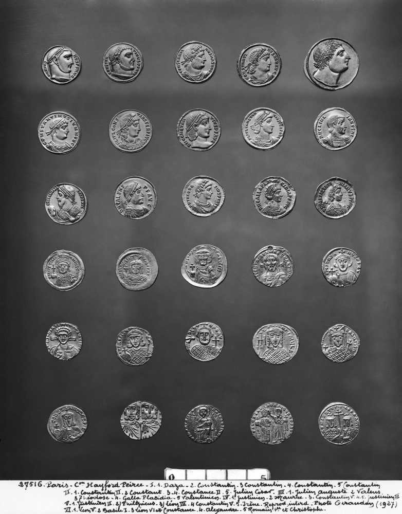 Bysantinska och romerska mynt, 04-10-talet (guld) av Roman