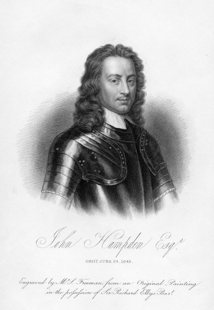 John Hampden | Samuel Freeman | Konsttryck