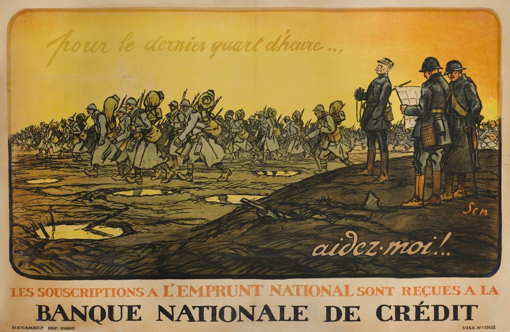 Under den sista kvarten, hjälp mig!, 1918 av Sem
