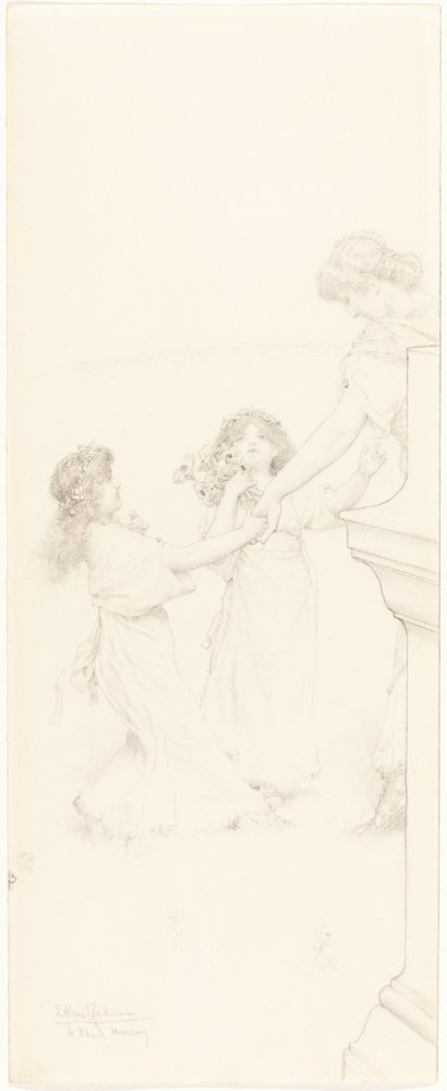 En dans på våren av Sir Lawrence Alma Tadema