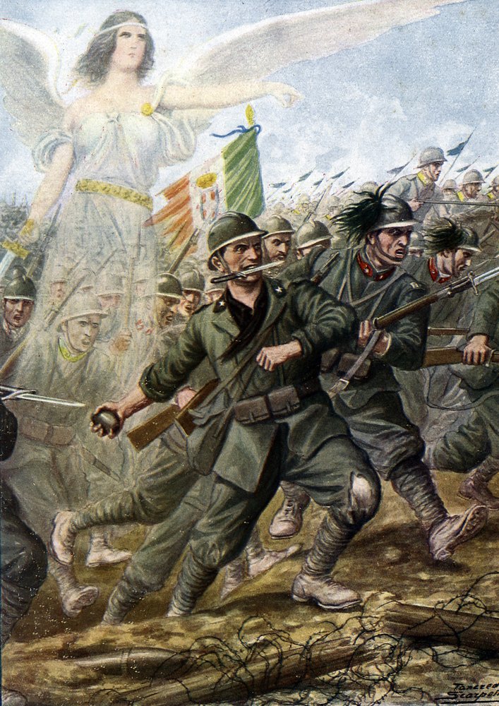 Första världskriget: "" Piaves offensiv i juni 1918"" Den österrikisk-ungerska arméns sista offensiv och stora nederlag - (WWI: Slaget vid Piavefloden eller slaget vid solståndet eller slaget vid mitten av juni eller andra slaget vid floden Piave i juni 19 av Tancredi Scarpelli
