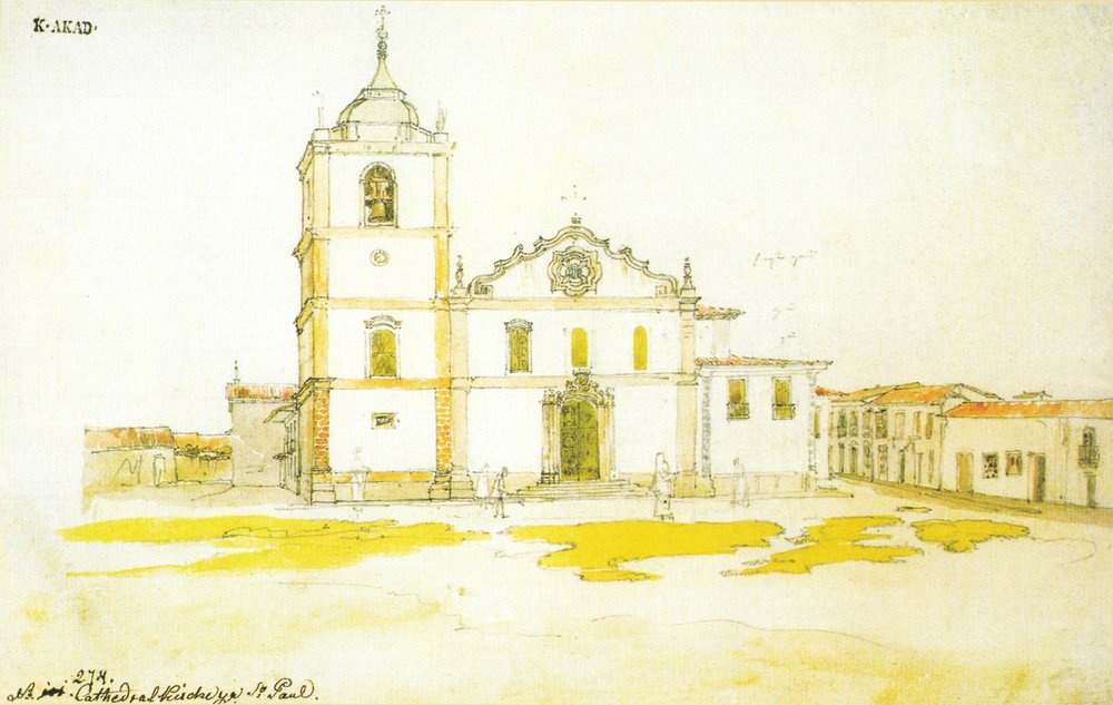 São Paulo katedral av Thomas Ender