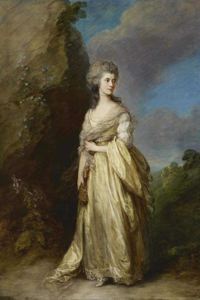 Porträtt av Mrs Peter William Baker av Thomas Gainsborough