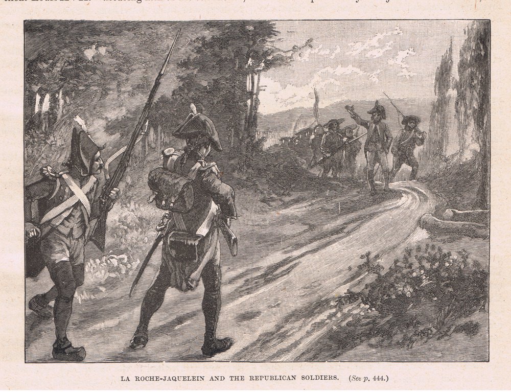 La Roche Jaquelein och de republikanska soldaterna AD 1795