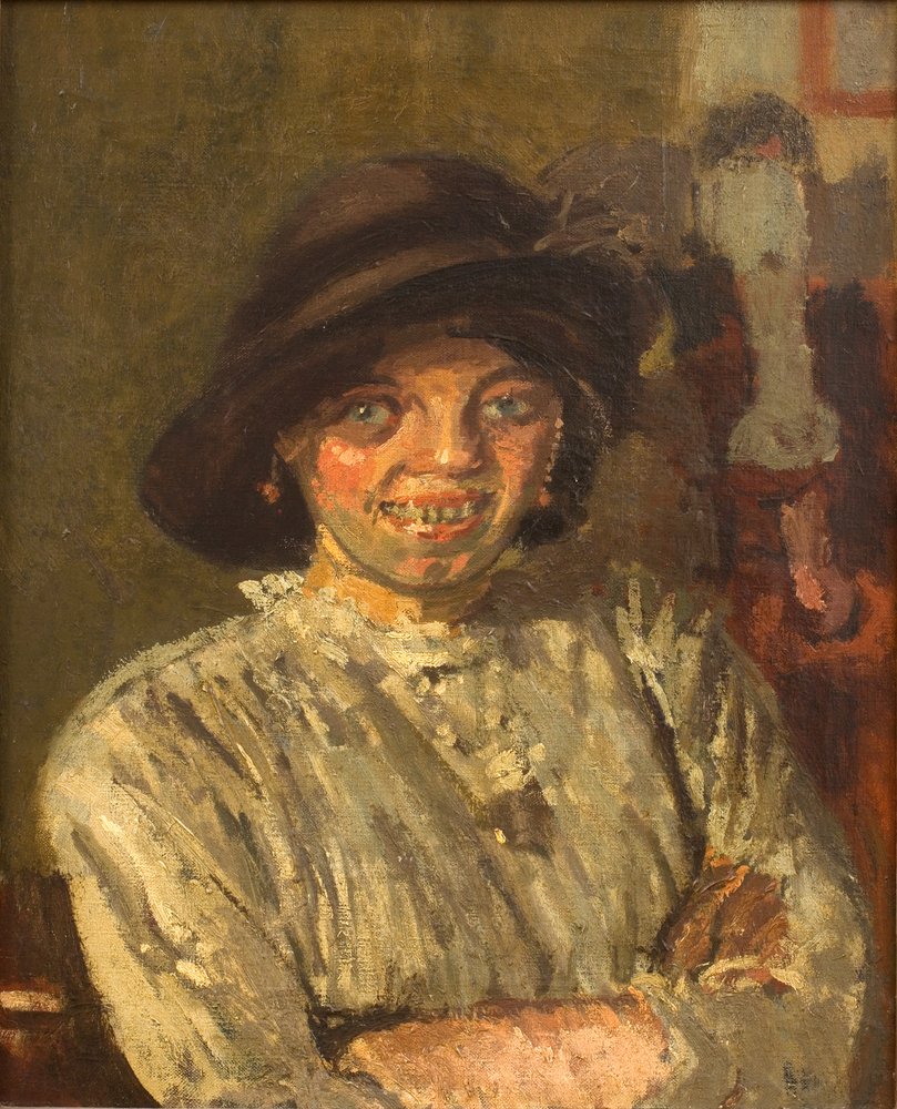 Kyckling, ca 1914 (olja på duk) av Walter Richard Sickert