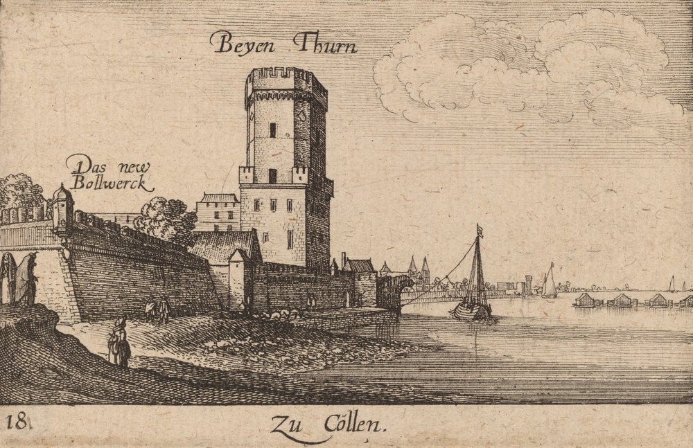 Köln, 1635. av Wenceslaus Hollar