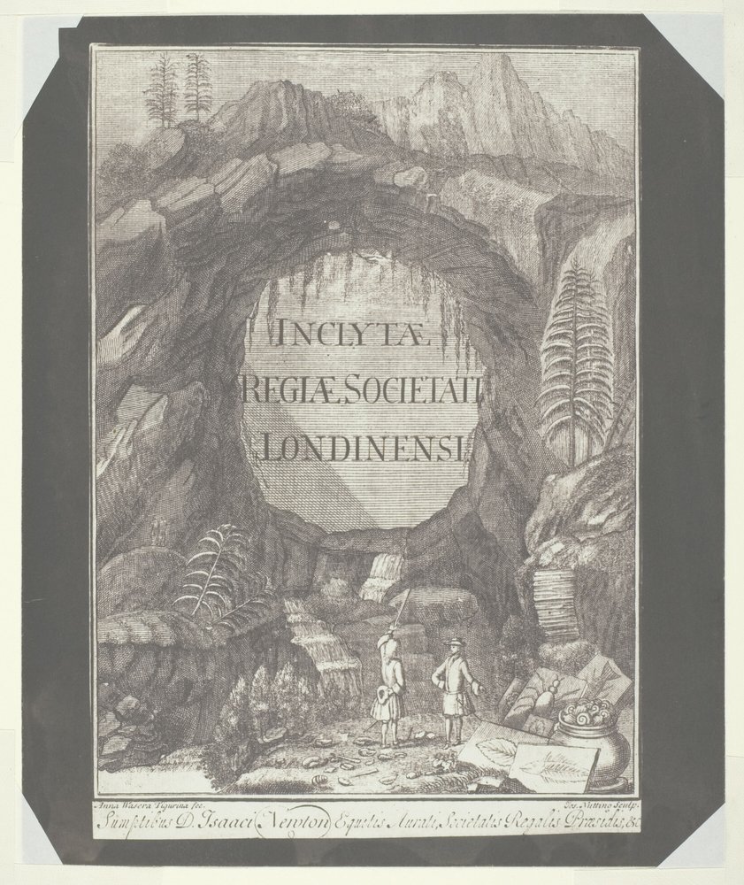 Kopia av titelsidan för "Enclosed to the Royal Society of London" av William Henry Fox Talbot