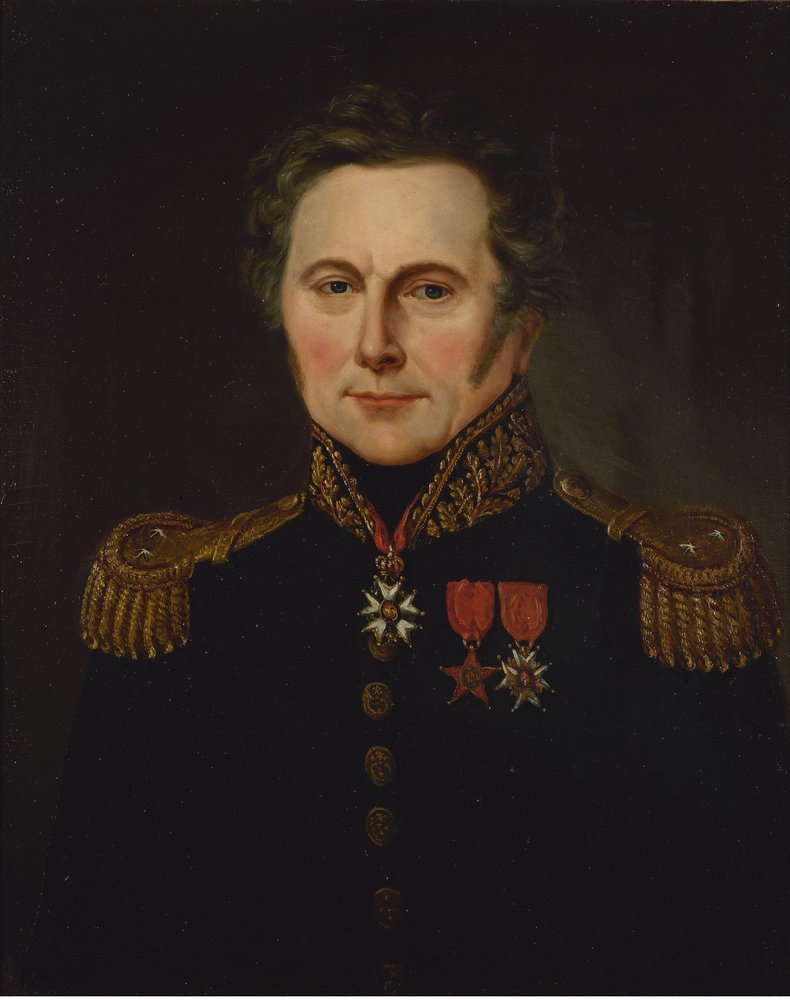 Franska: Portrait du général Louis Hugo (1777-1843) av anonymous