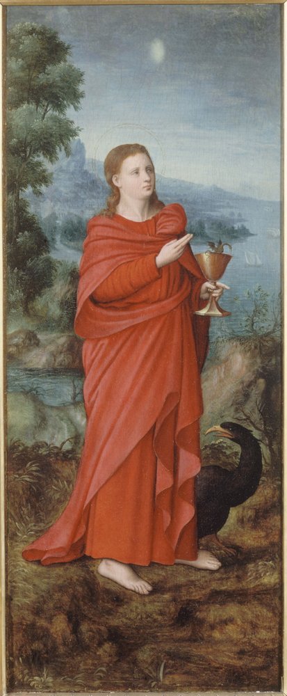 Franska: Saint Jean à Patmos av anonymous