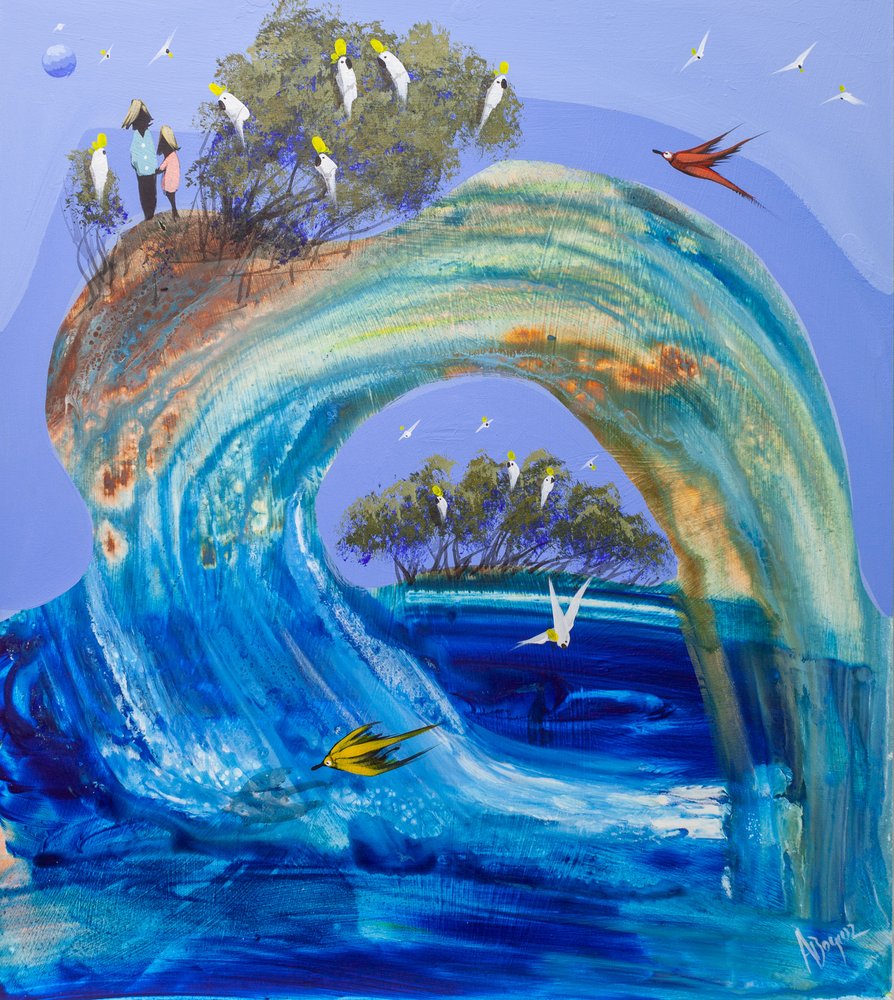 Kustens drömvåg av Adam Bogusz