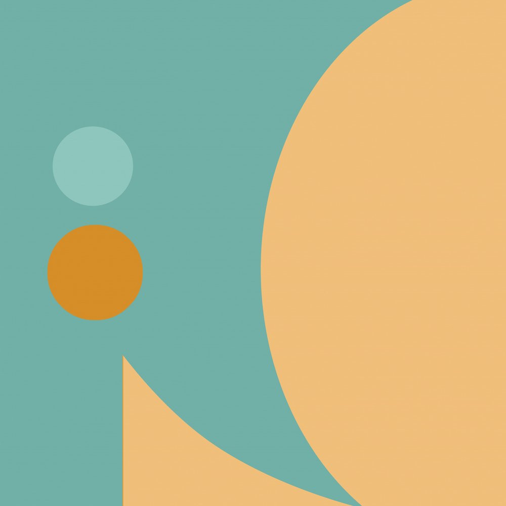 Lugna geometriska kurvor av Alejandra Winkhaus