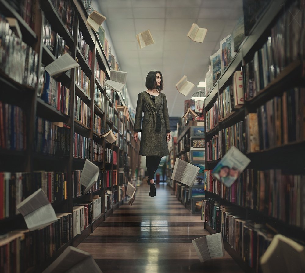 Drömmen om ett flytande bibliotek av Alexandar Lazarov