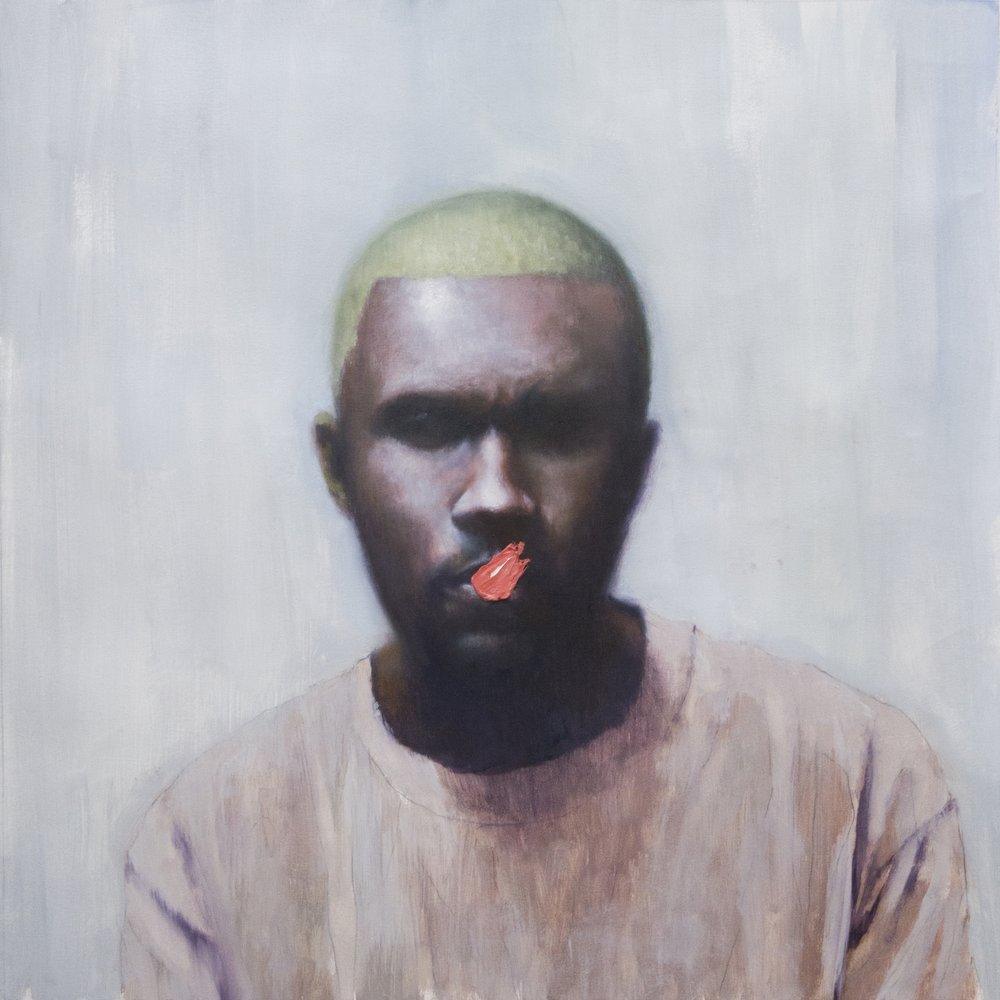 Porträtt med grönt hår av Alexander Grahovsky