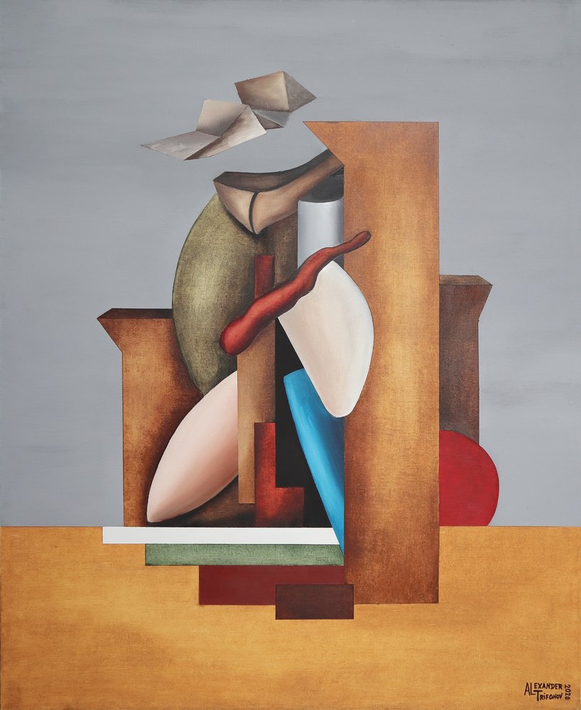 Abstrakta geometriska former av Alexander Trifonov