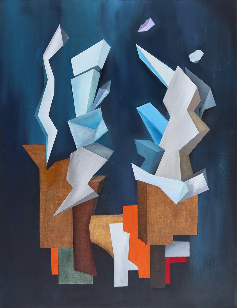 Abstrakta geometriska former av Alexander Trifonov