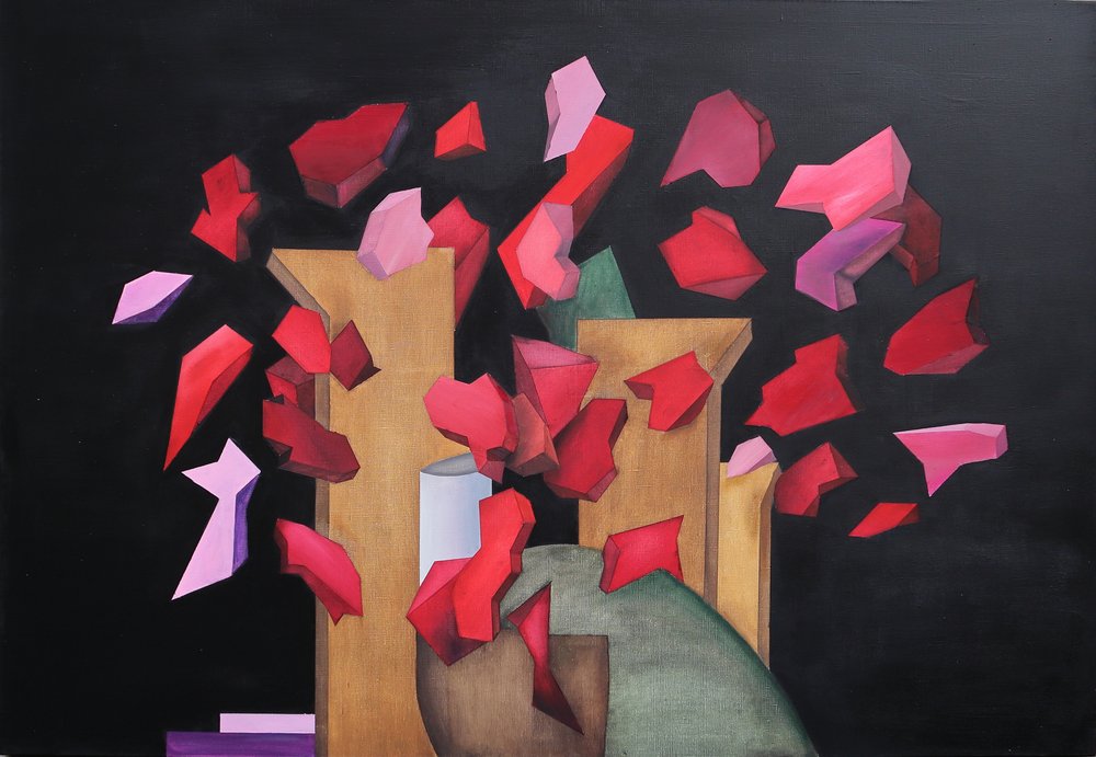 Abstrakta geometriska fragment av Alexander Trifonov