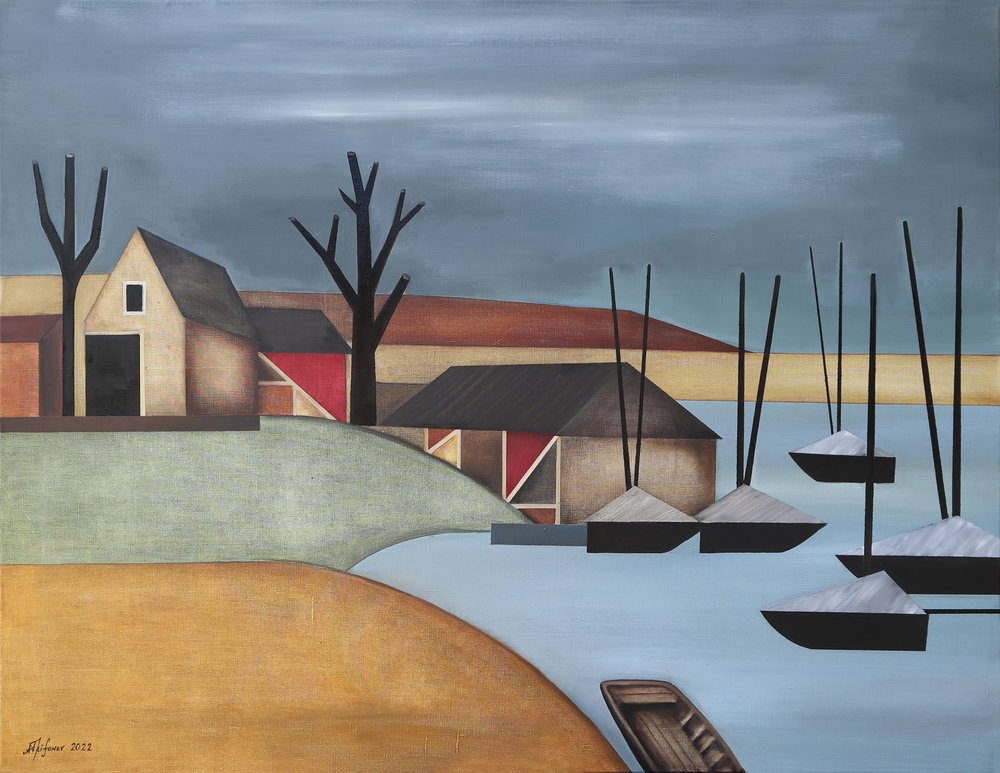 Den lugna byhamnen av Alexander Trifonov