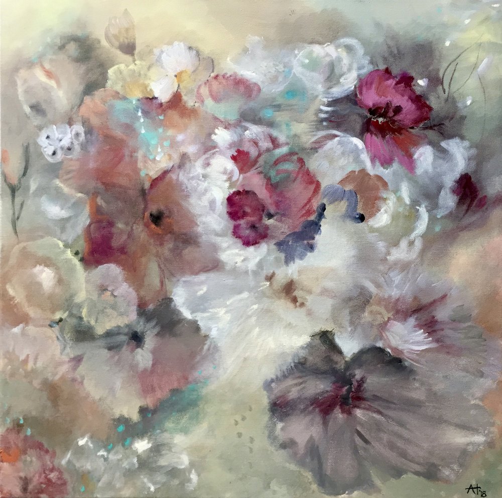 Drömlika blomsterintryck av Alexandra Higgins