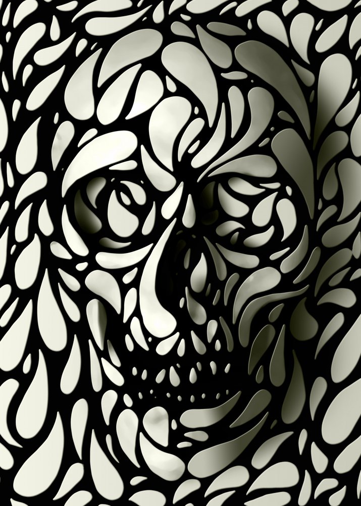 Skuggskalleformer av Ali Gulec