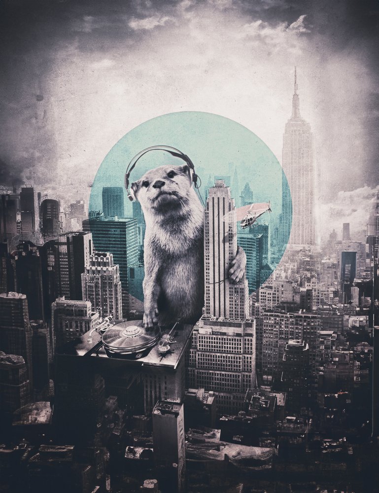 Urban Otter DJ av Ali Gulec