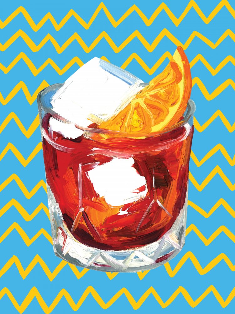 Negroni Blue av Alice Straker