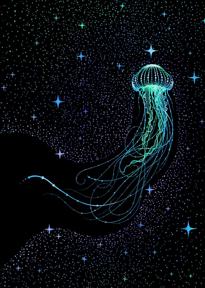 Kosmisk manetdröm av Alirıza ÇAKIR