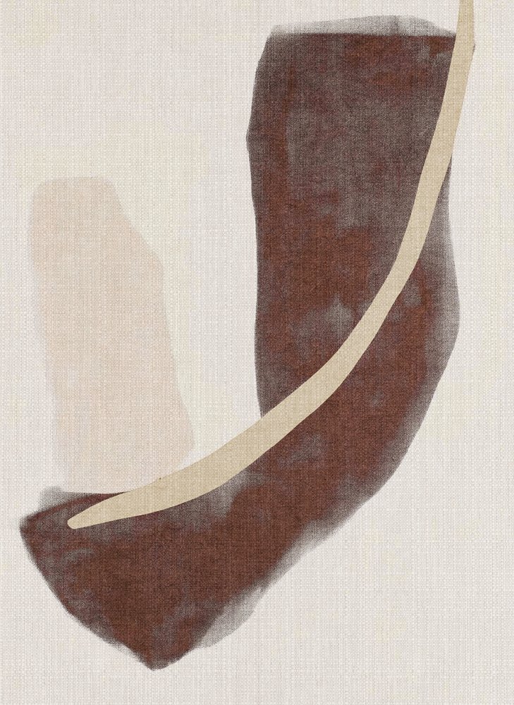 Abstrakta, jordnära former av Alma