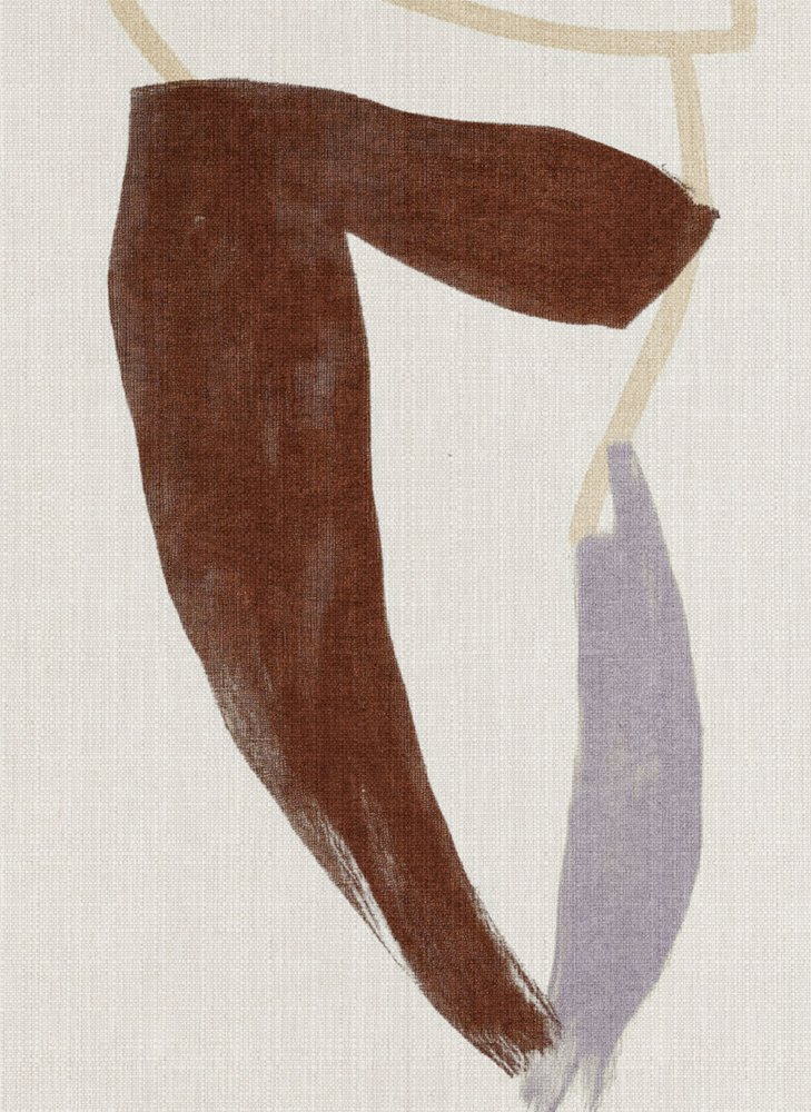 Abstrakta figurer som dansar av Alma